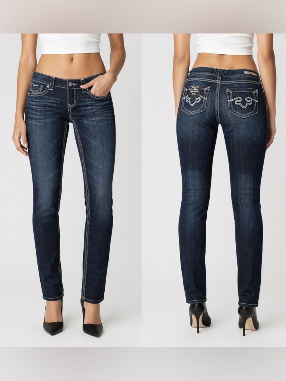 EXPRESS “ReRock for Express” Women’s Low-Rise Skinny Jeans Size: 10R